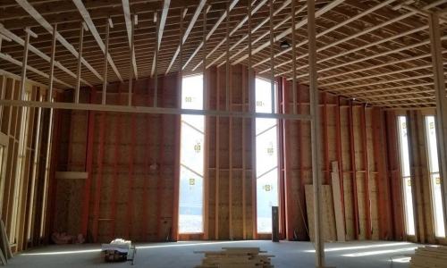 The Commercial Construction Team at Glas Associates Builds New Latvian Church!